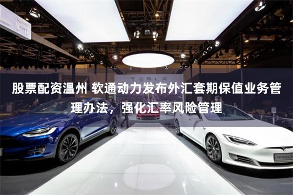 股票配资温州 软通动力发布外汇套期保值业务管理办法，强化汇率风险管理