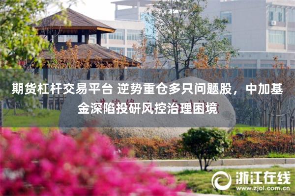 期货杠杆交易平台 逆势重仓多只问题股，中加基金深陷投研风控治理困境