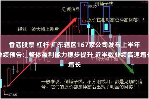 香港股票 杠杆 广东辖区167家公司发布上半年业绩预告:整体盈利能力稳步提升 近半数业绩高速增长