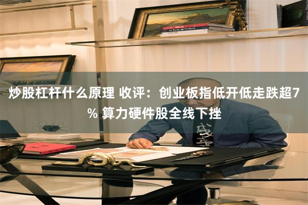 炒股杠杆什么原理 收评：创业板指低开低走跌超7% 算力硬件股全线下挫