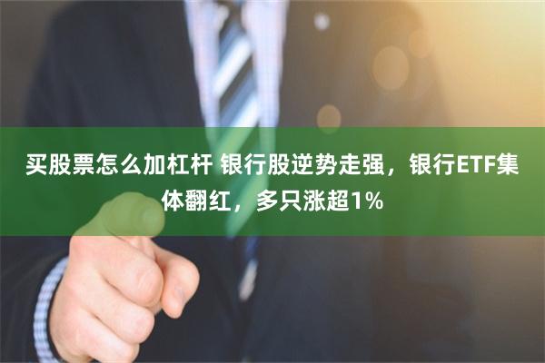 买股票怎么加杠杆 银行股逆势走强，银行ETF集体翻红，多只涨超1%